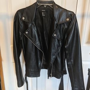 Great Forever 21 Faux Leather Jacket